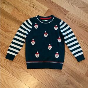 (NWOT) Mini Boden Santa Sweater